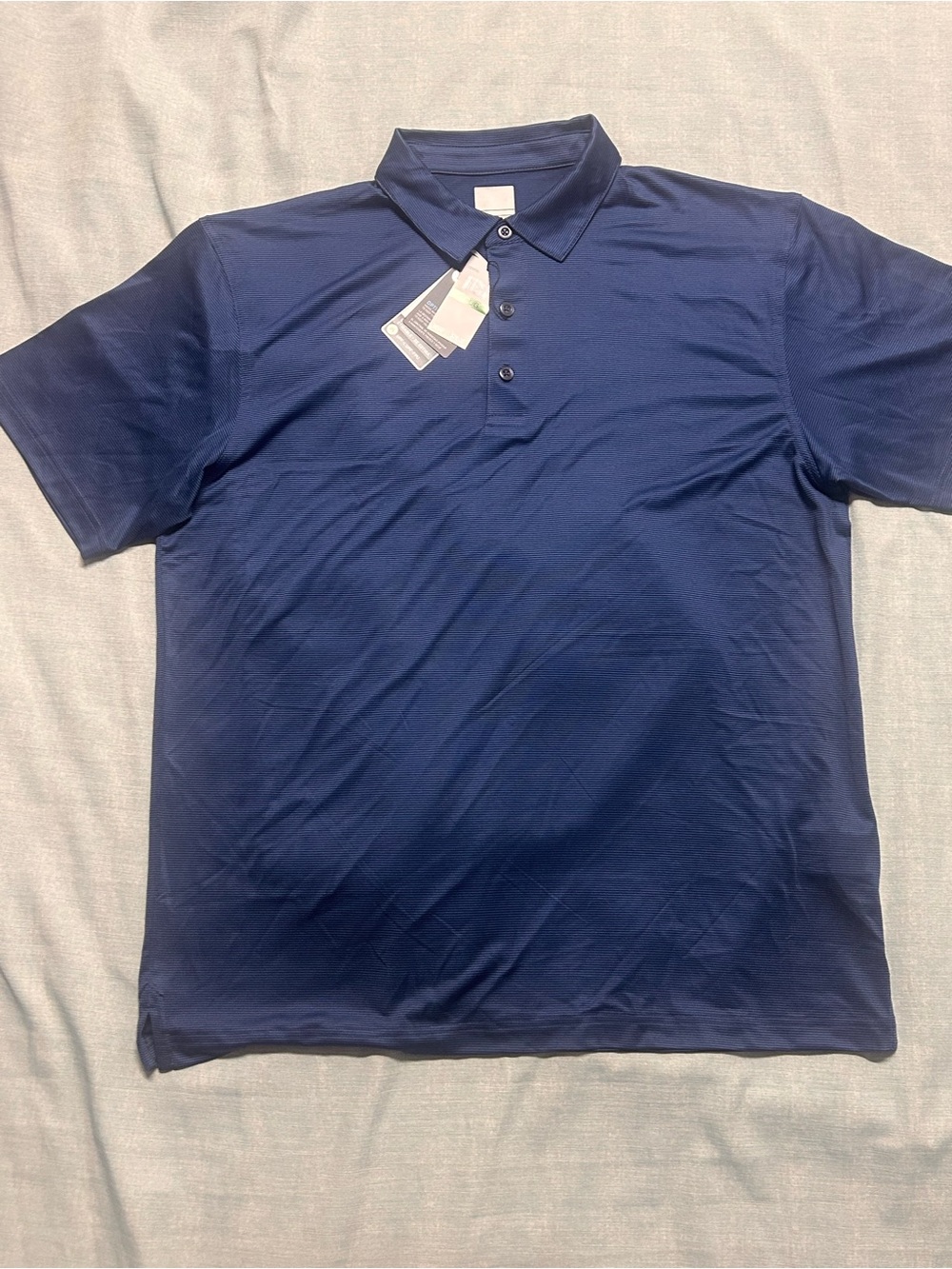 NWT Men's Callaway Golf Opti Dry Polo Shirt -  Short Sleeve Large Striped